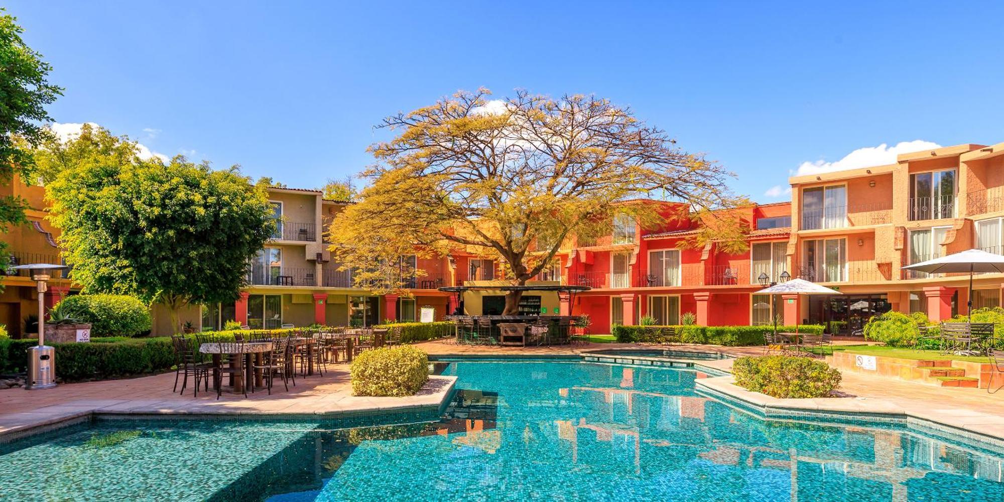 瑞尔德米纳斯酒店 圣米格尔－德阿连德 外观 照片 The swimming pool at the hotel